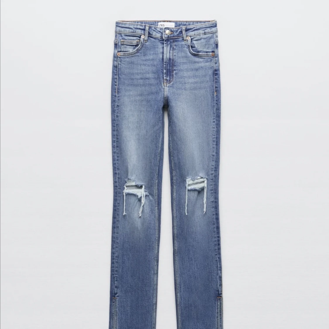 Jeans med slits från Zara - 90