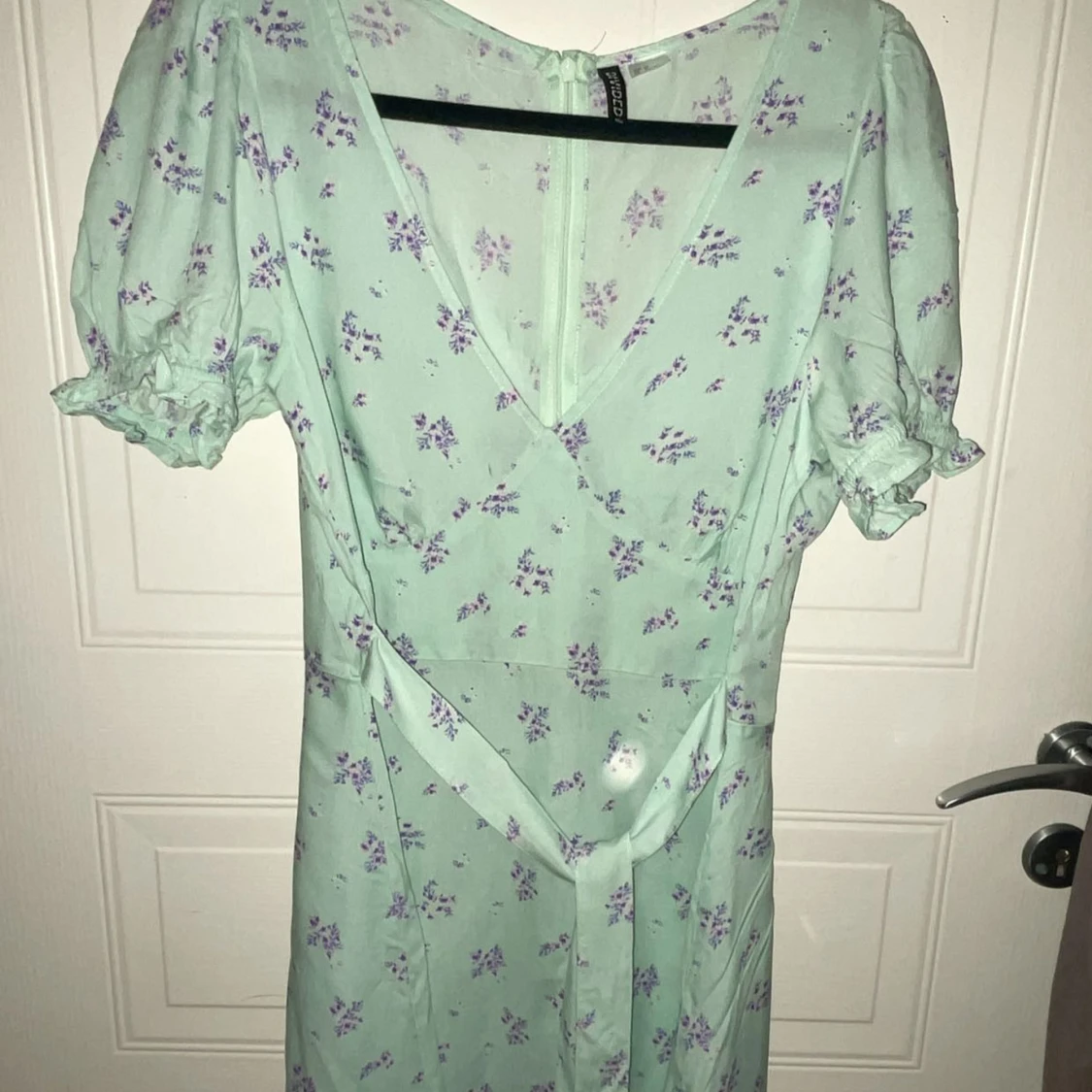 Blommig klänning - 90