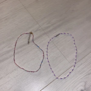 Halsbanf - Två diy pärlhalsband för 5kr. (EJ FRI FRAKT