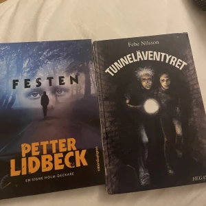 Böcker - Säljer 2 stycken böcker för 35kr då jag redan läst klart de. Kan mötas upp i södra Stockholm.