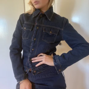 Raw denim jacka - Fodrad och varm