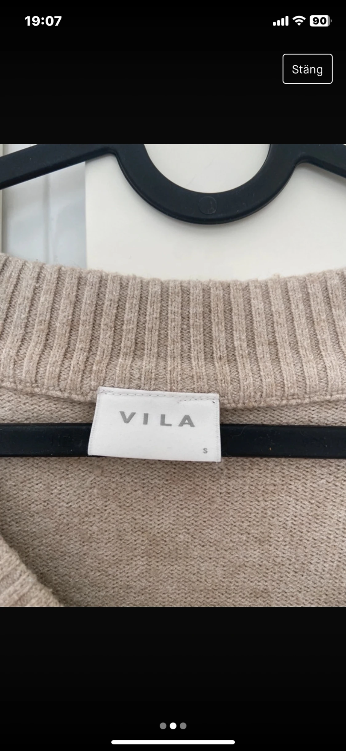 Stickad tröja  - 90