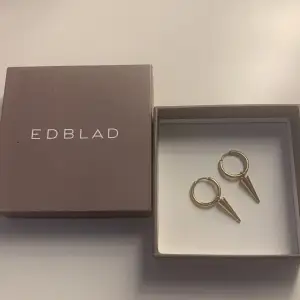 Helt nya, super fina nitörhängen i guld från Edblad. Använd noll gånger och är i ett super bra skick, köpte örhängena för ungefär en månad sedan. 💖 