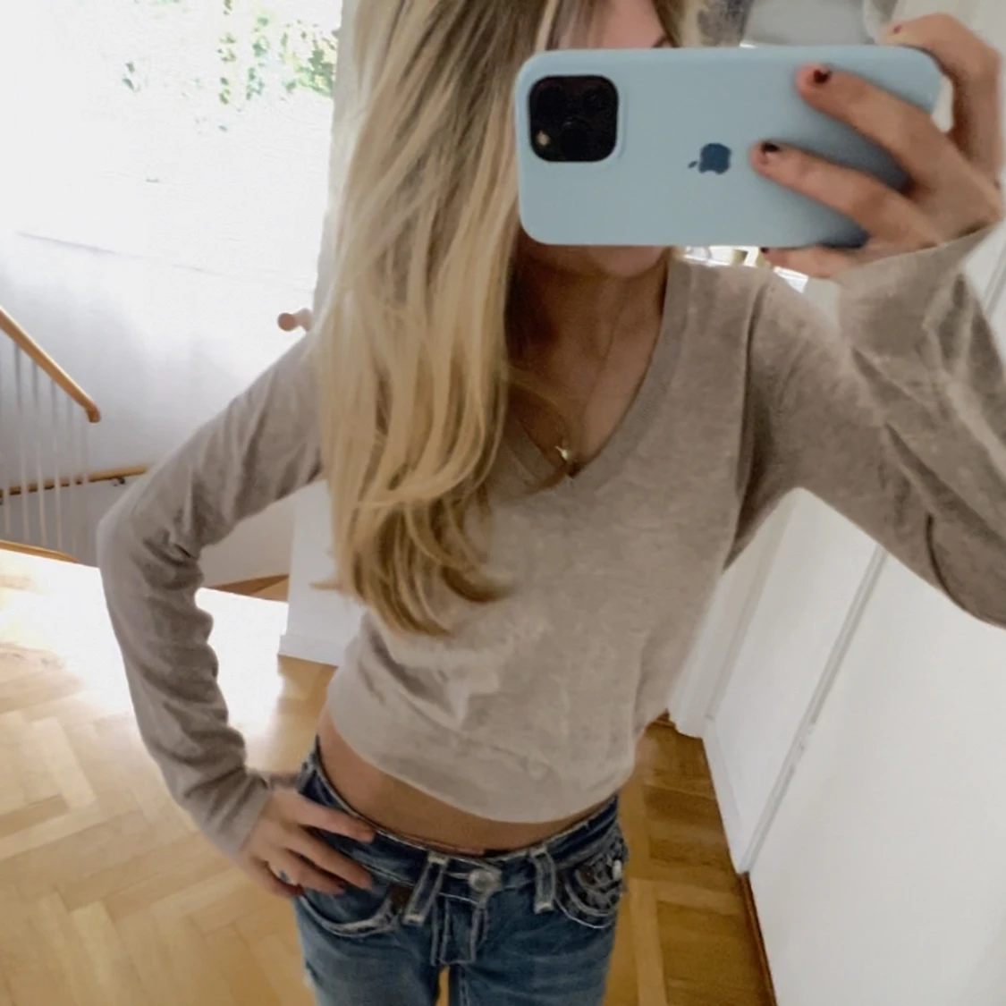 Stickad tröja  - 90