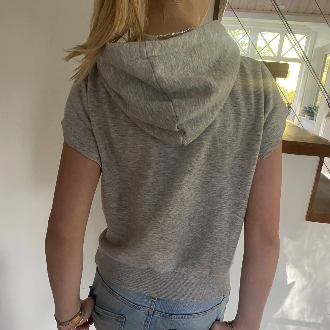 Kortärmad hoodie - 91