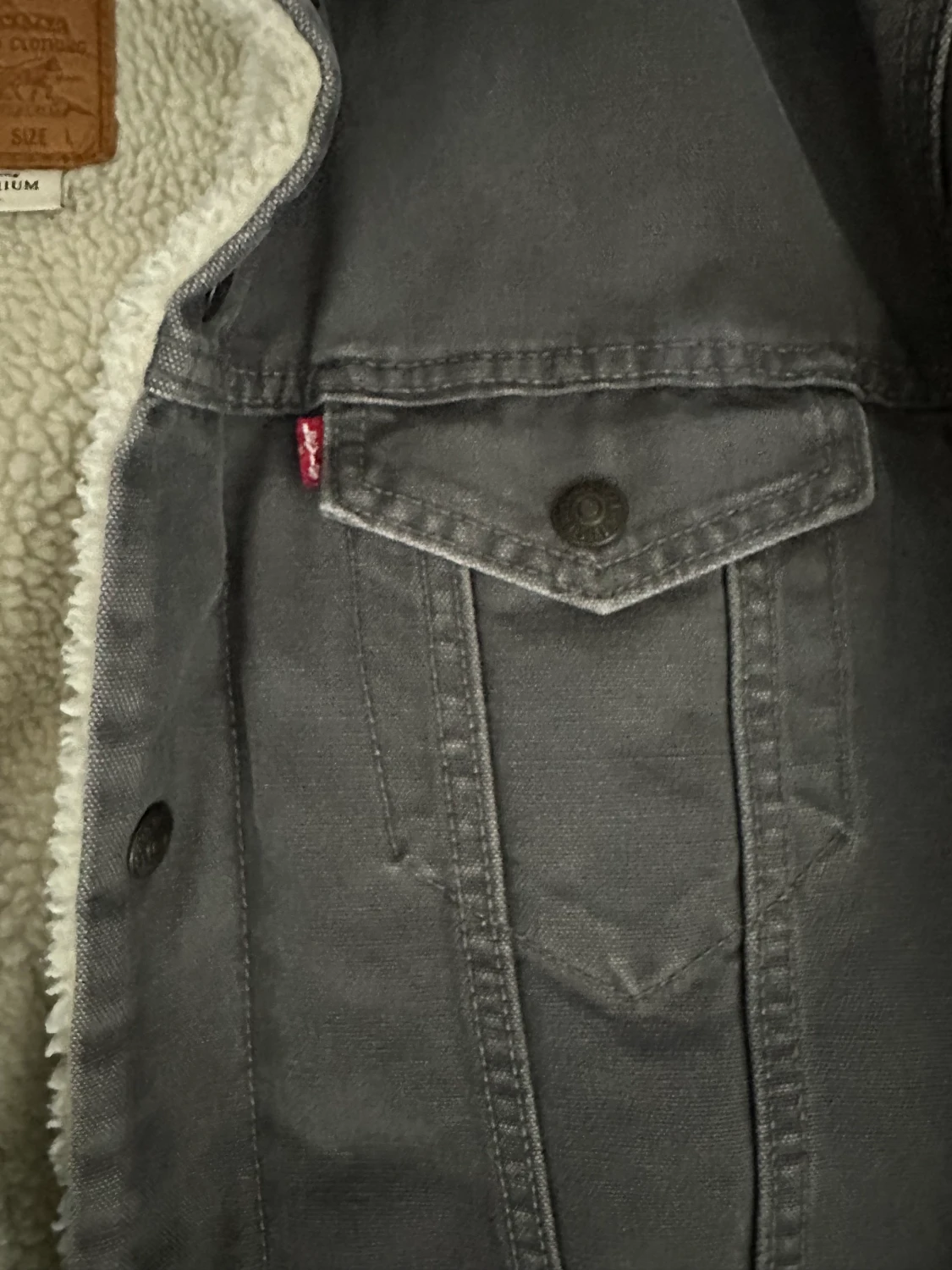 Levis Sherpa Jacket - 90
