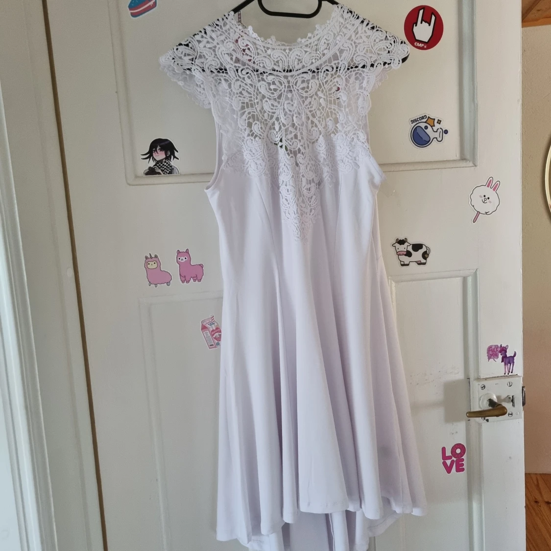 Vit klänning stl M