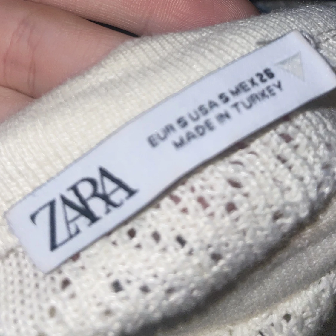 Zara virkad topp - 91
