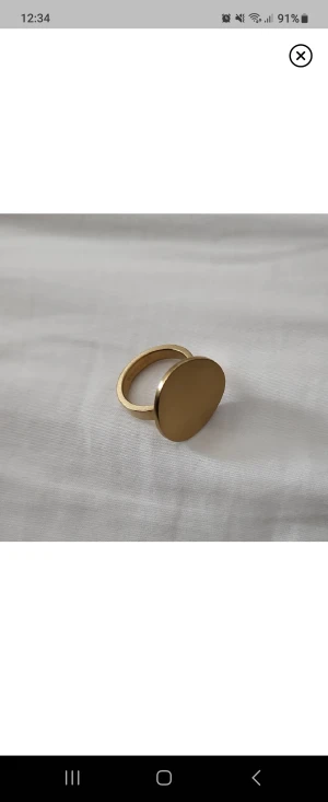 Edblad ring - Oanvänd, för stor för mig