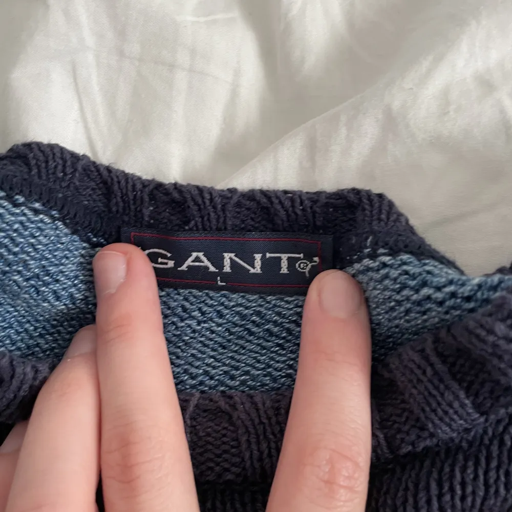 Gant knit tröja. Storlek large, passar oversized. Jätte mysig! . Stickat.