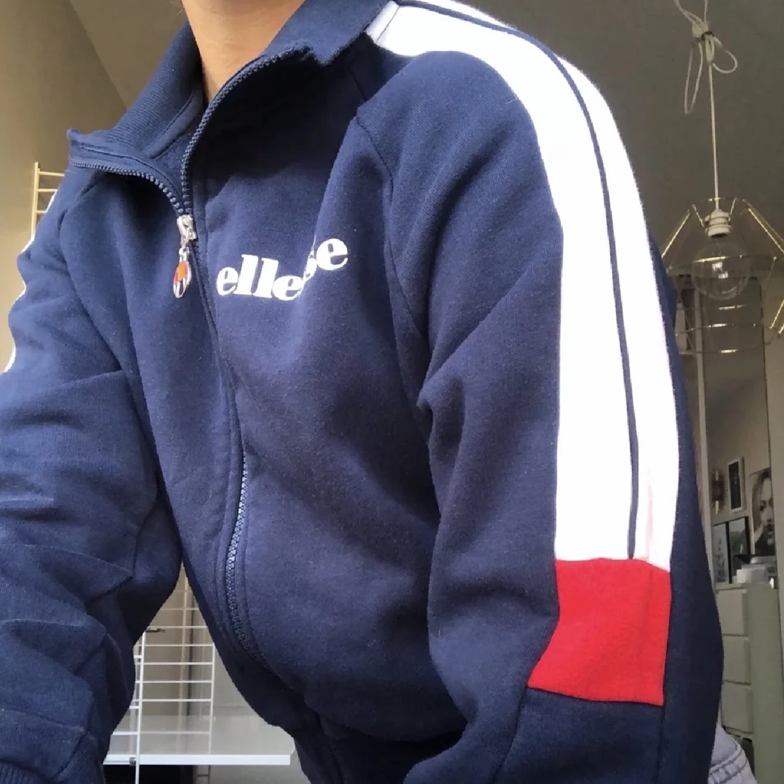 Hoodie med dragkedja Ellesse - 90