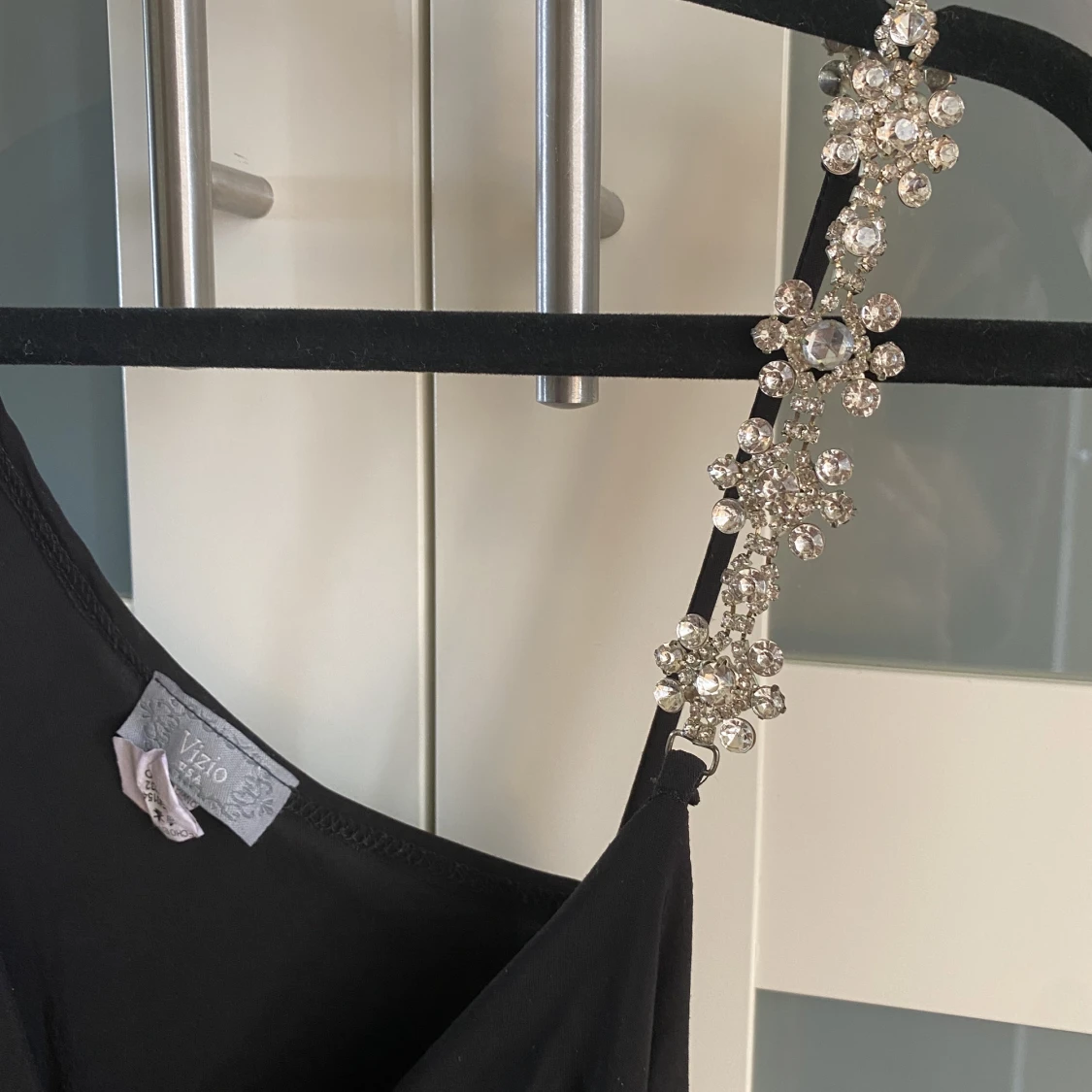 Festklänning strass - 90