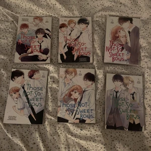 Manga  - Jag säljer vol 1-6 av Those Not So Sweet Boys !!!! inköpta för 129kr/st, säljer för 80kr/st <3 skriv vid intresse 