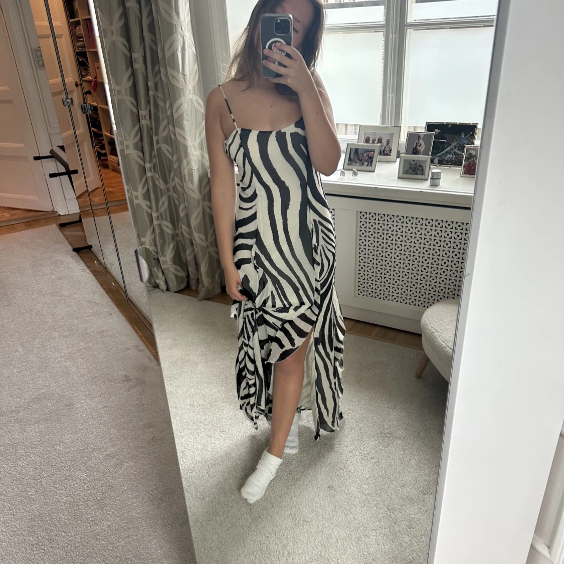 Zebra klänning