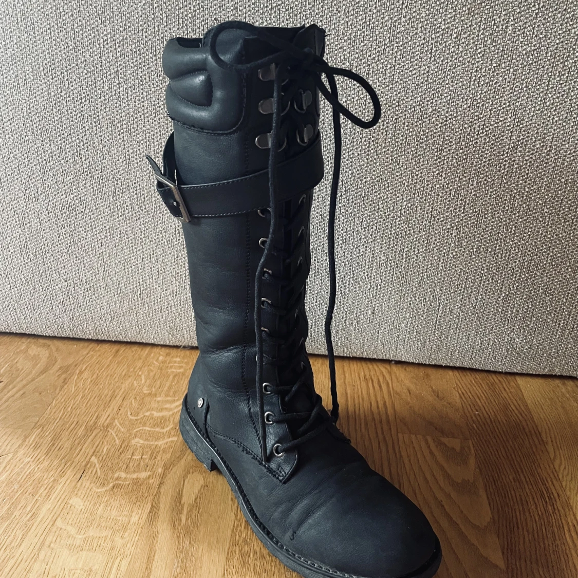 Svarta highboots 
