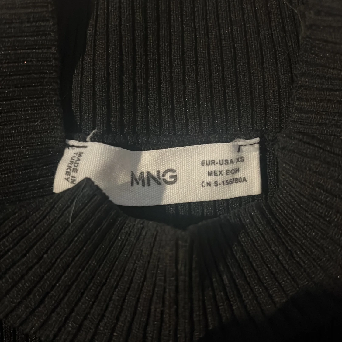 Svart långärmad topp - 91