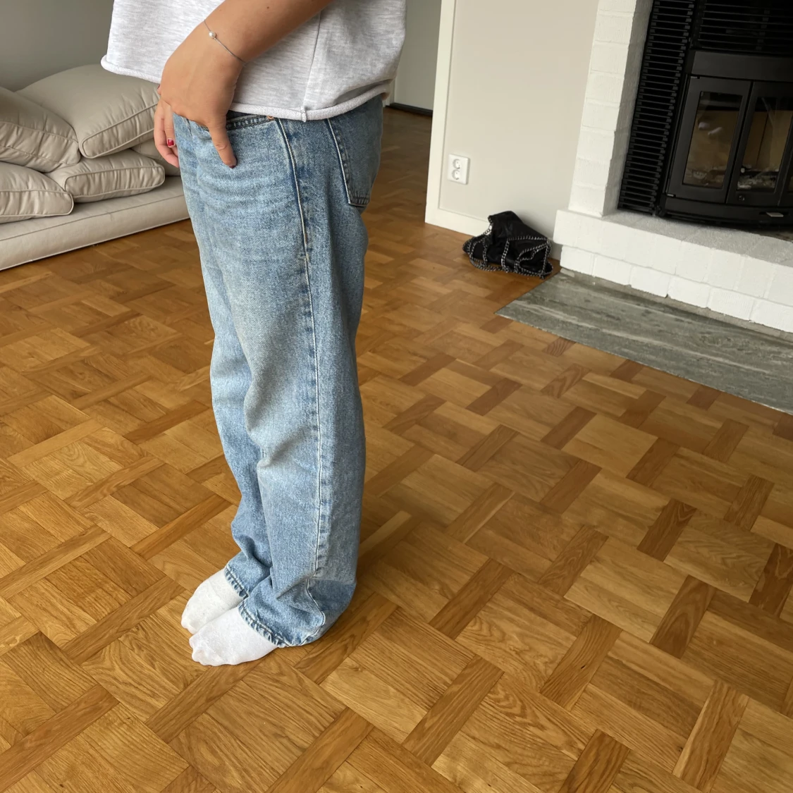 Lågmidjade jeans - 91