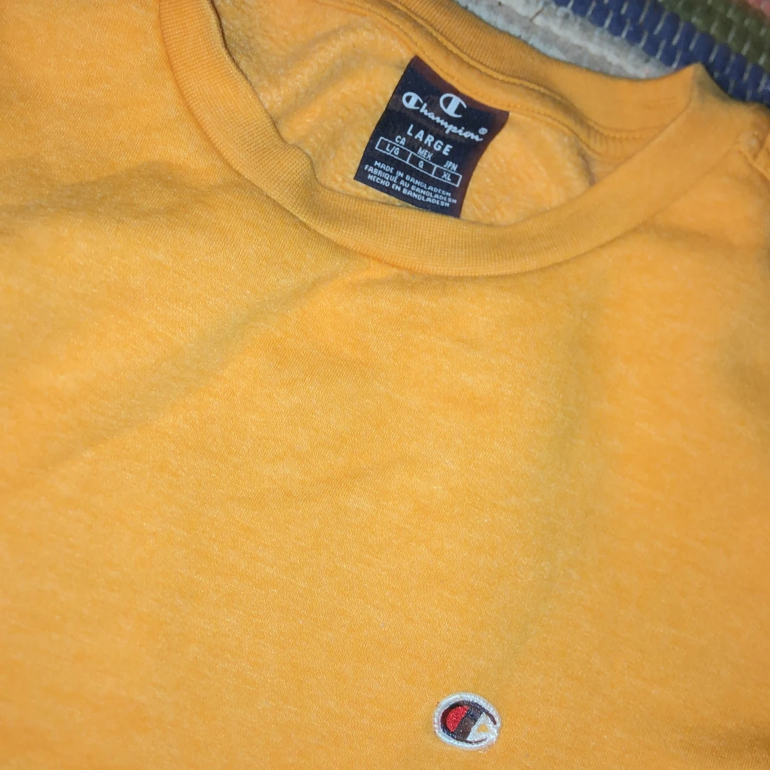 Champion tröja senaps gul - 90
