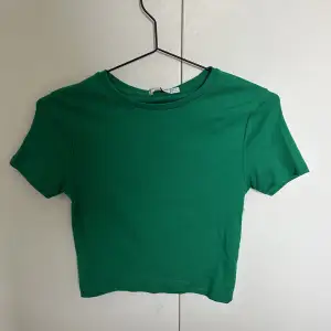 En grön t-shirt som jag beställde från Zalando, men märket är Stradivarius. Helt oanvänd då den inte passa mig. Köparen står för frakten.