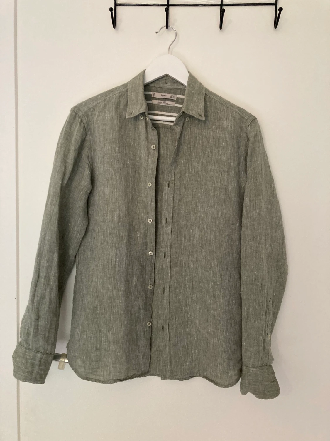 Linneskjorta från mango