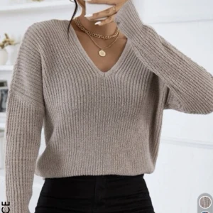 stickad - tröja från shein