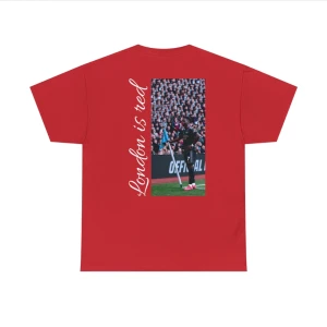 Once a dream ”Saka edition” T-shirt(röd) - Bukayo Saka edition💯 Köparen står för frakt📦 Tröjorna släpps i augusti, endast förbeställning nu för att säkra en tröja❗️