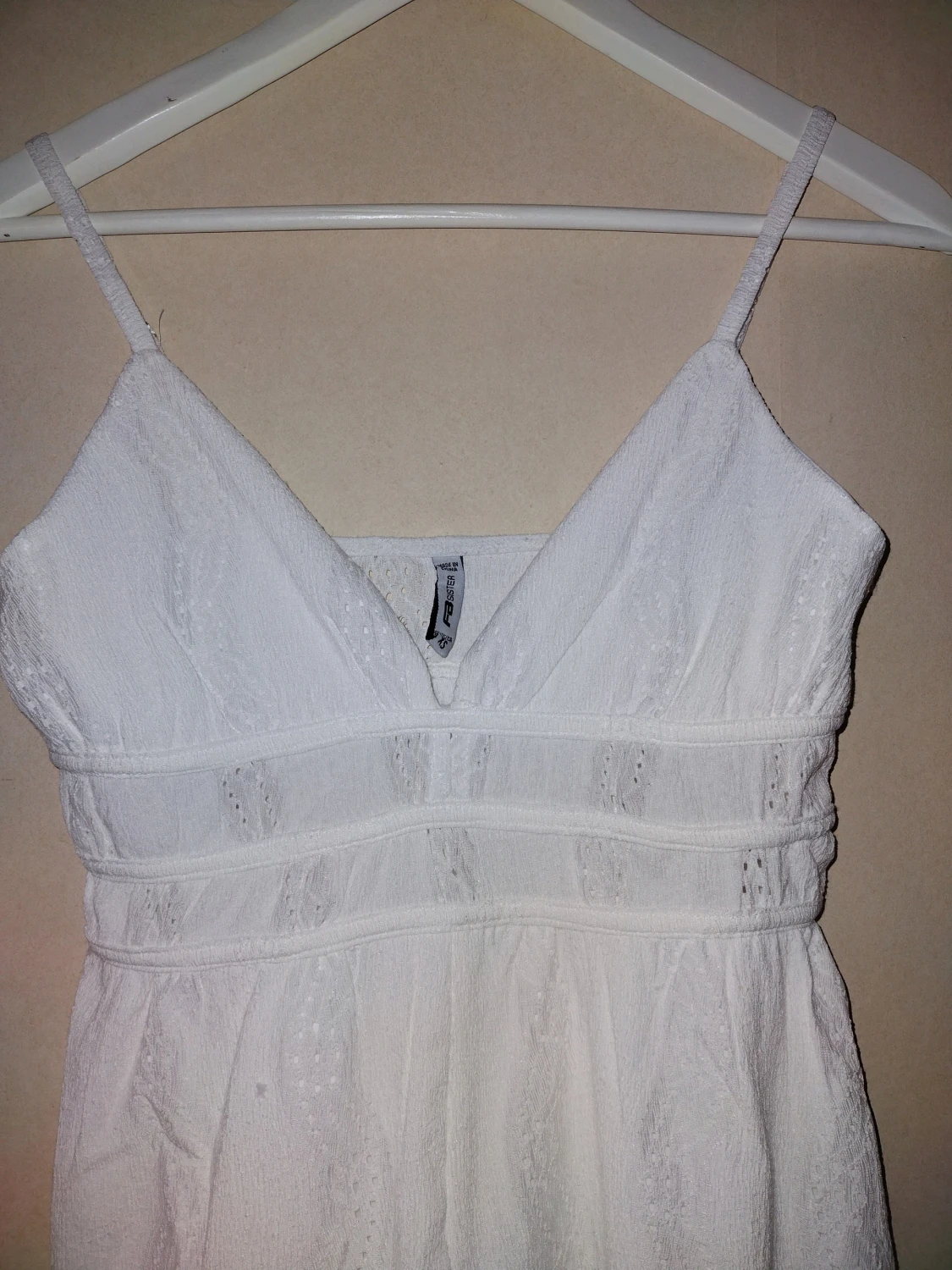 Vit Jumpsuit / Shortsdress  - 90