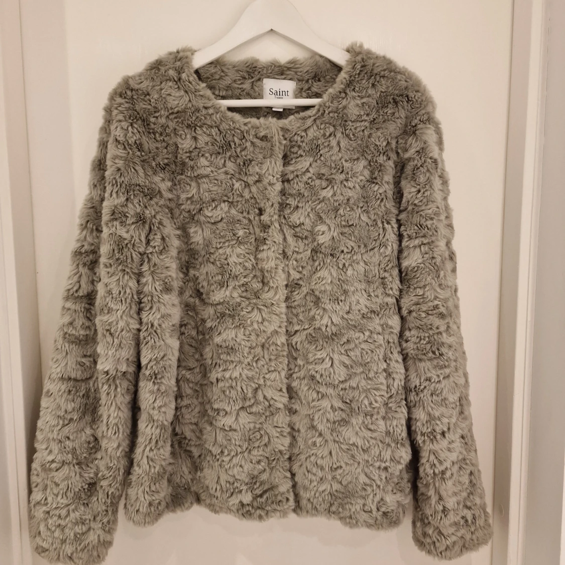 Fuskpälsjacka stl M