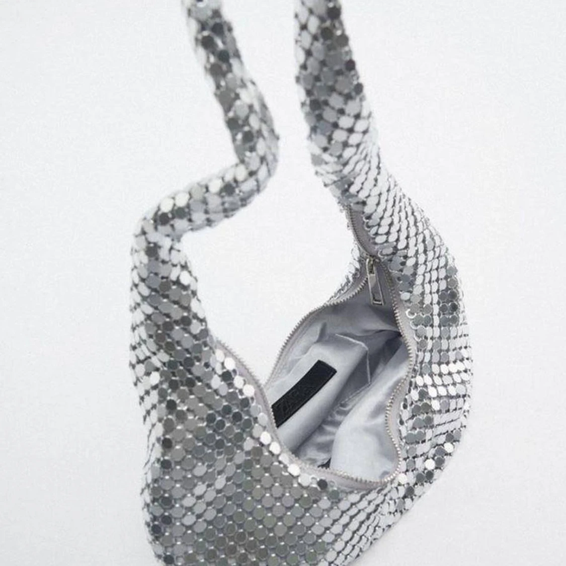 Zara väska-glittrig