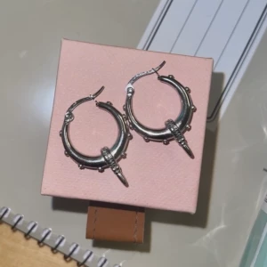 Coola silverörhängen - Skitsnygga örhängen i äkta silver. Aldrig använda bara testade. Slutsålda från Safira. Har ej kvar originalförpackningen därav lägre pris :).