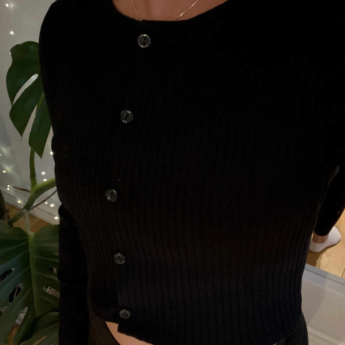 Långarmad tröja kroppad