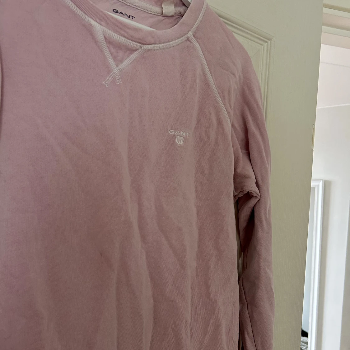 Rosa college tröja, Gant
