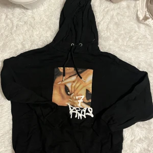 Hoodie - Svart hoodie, enbart testat