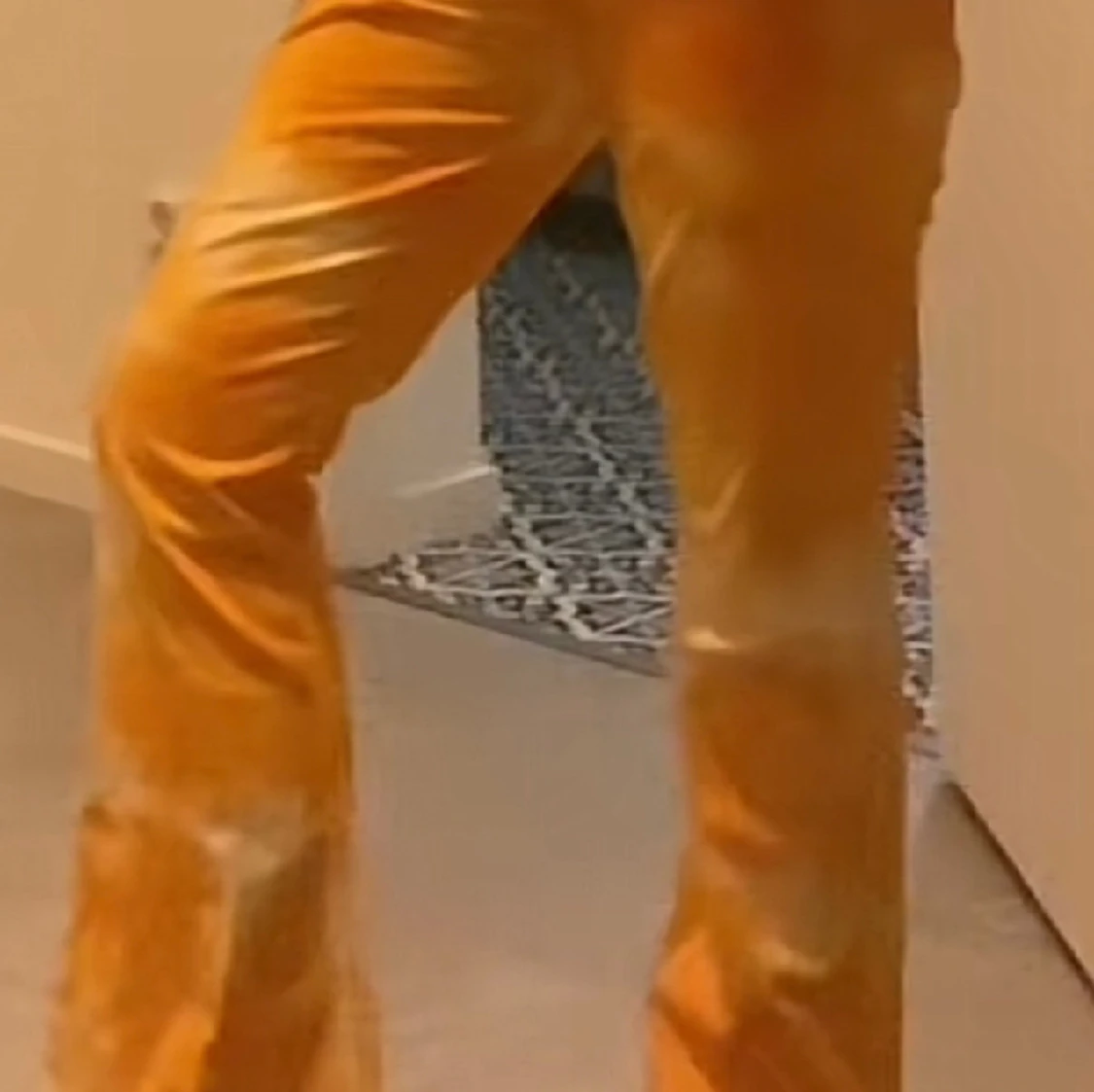 Färgglada Bootcut Jeans - 90