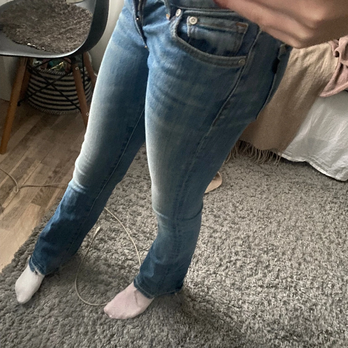  Lågmidjade det är jeans från crocker 