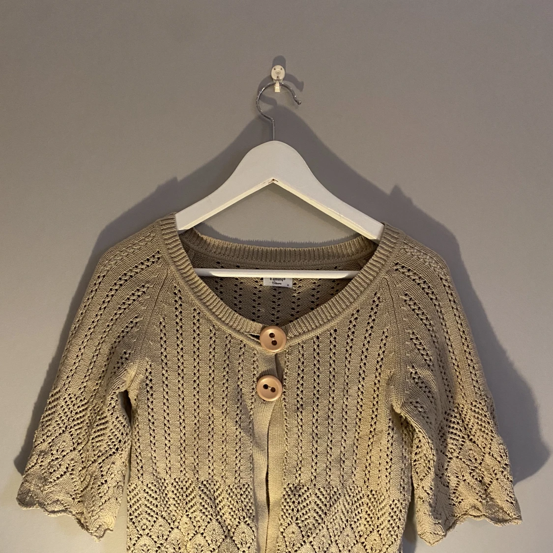 Trekvartsärmad kofta