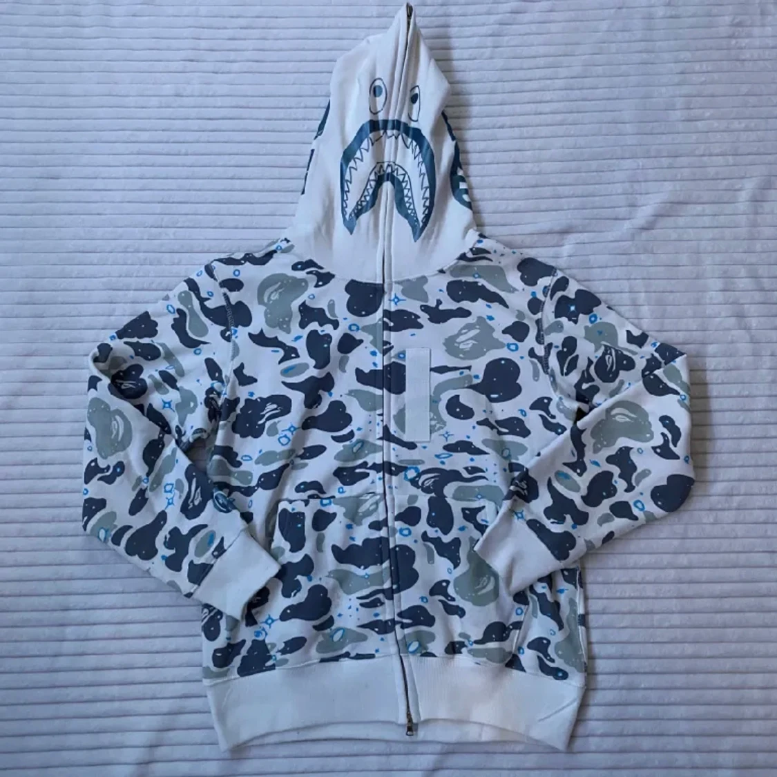 BAPE Space Camo Shark Full Zip Hoodie đ©”