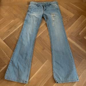 Lågmidjade bootcut diesel jeans