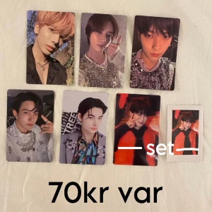 Kpop - 2 slides! Officiella! Priserna står på bilderna, frakt tillkommer.