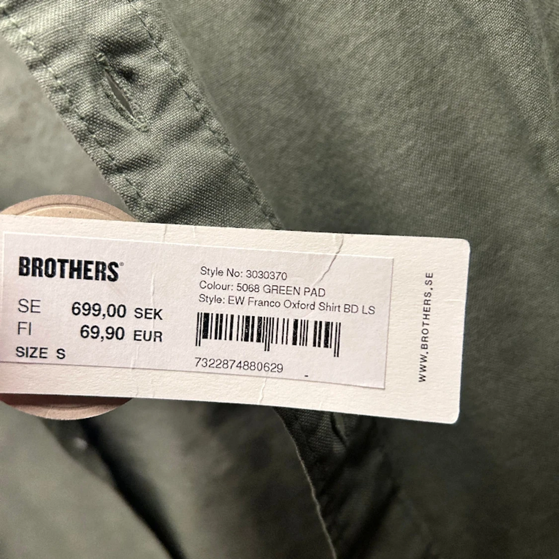 EAST WEST skjorta grön - 90