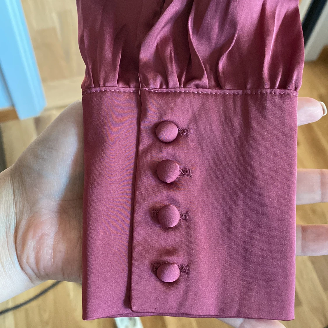 Vinröd fest topp - 90