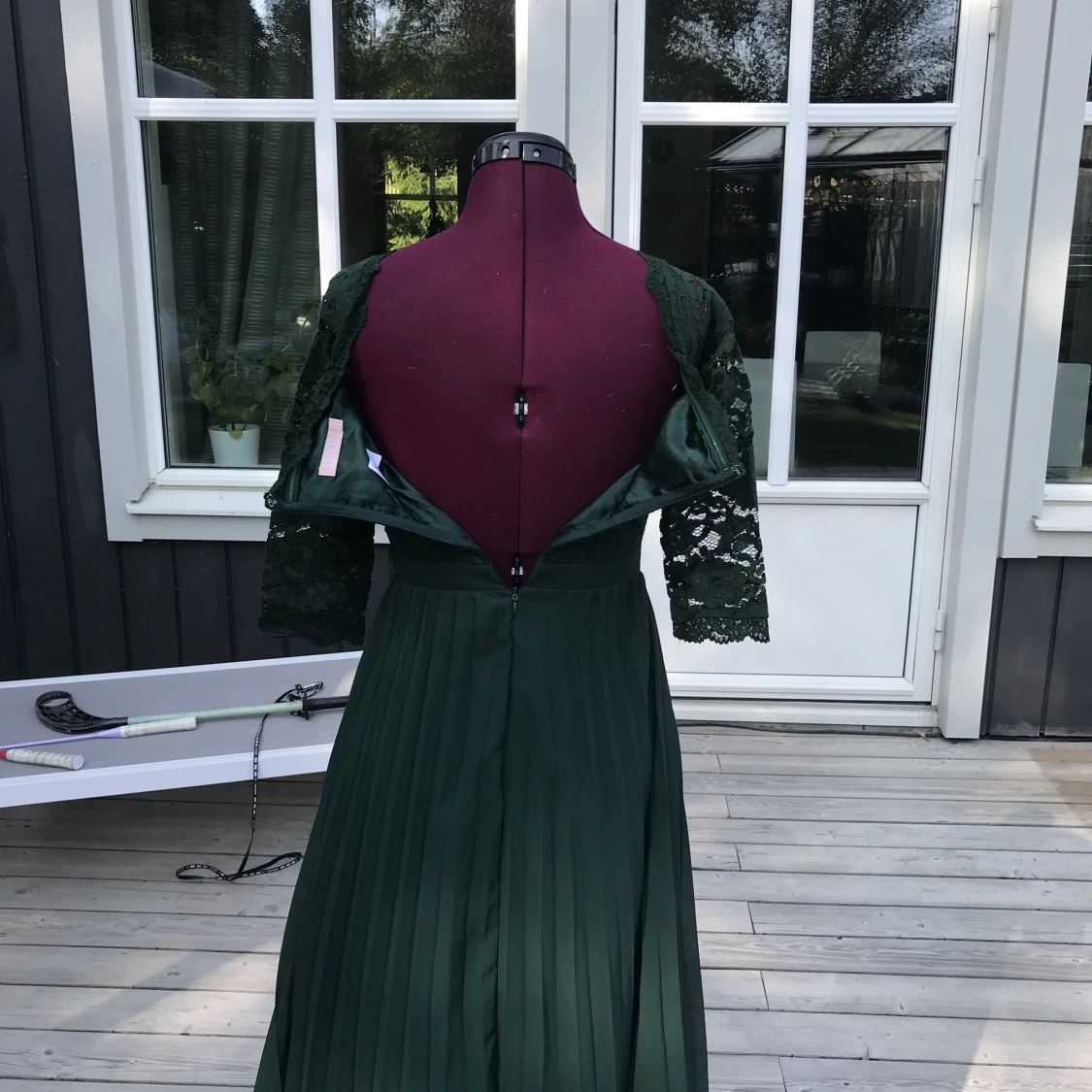 Grön balklänning  - 90