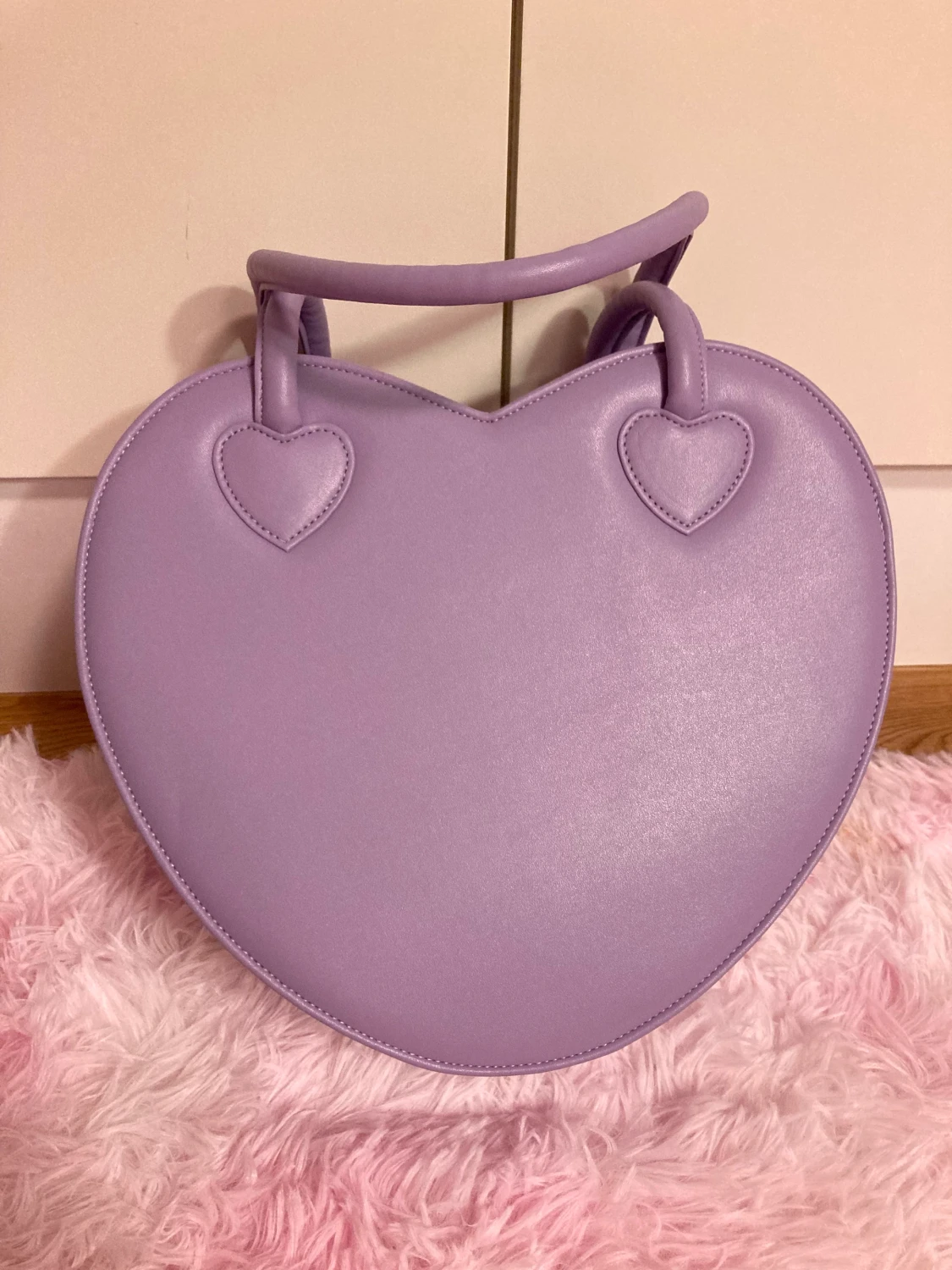 Kawaii lila hjärtväska lolita fairykei alt - 91