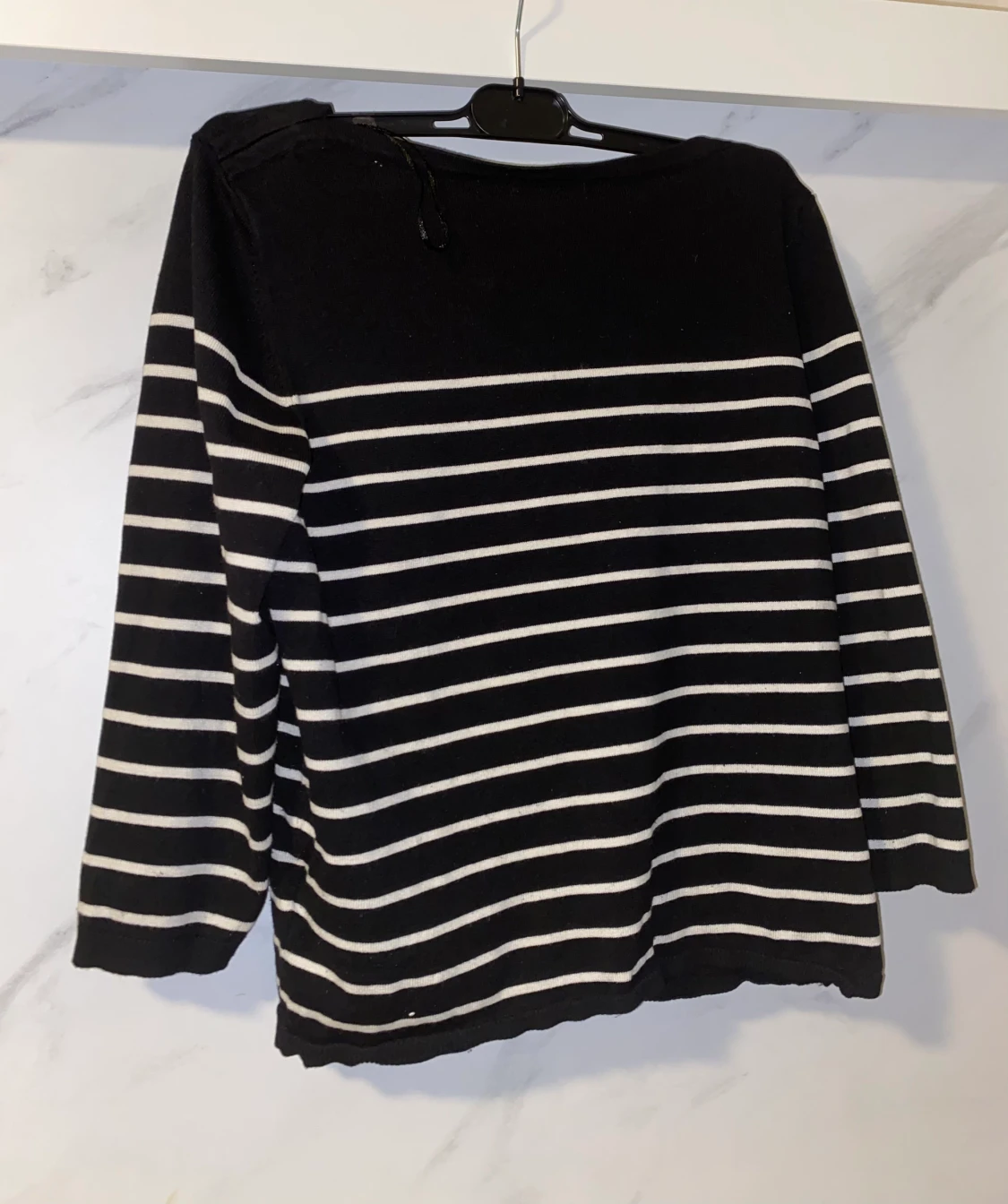 Långärmad randig tröja  - 90