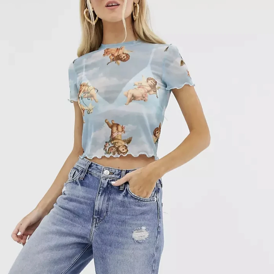 Bershka meshtopp - 90