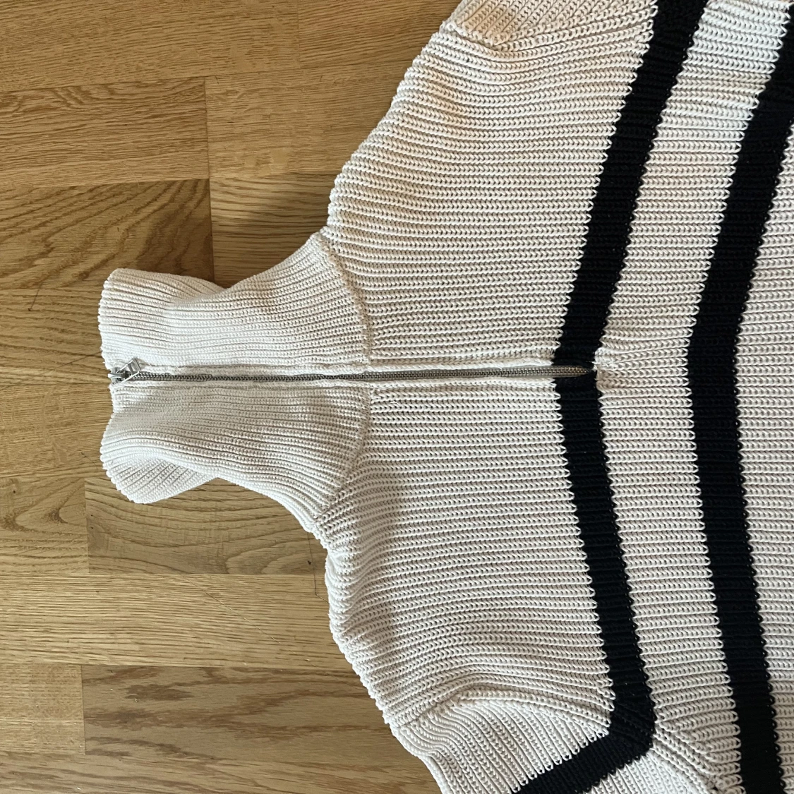 Stickad randig tröja - 91