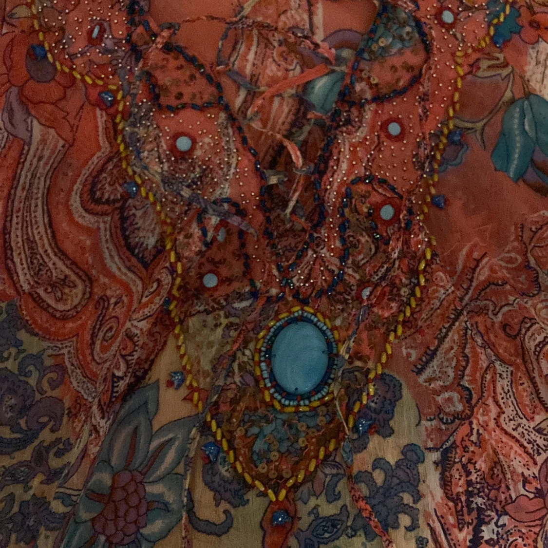 Klänning med blommor! - 90