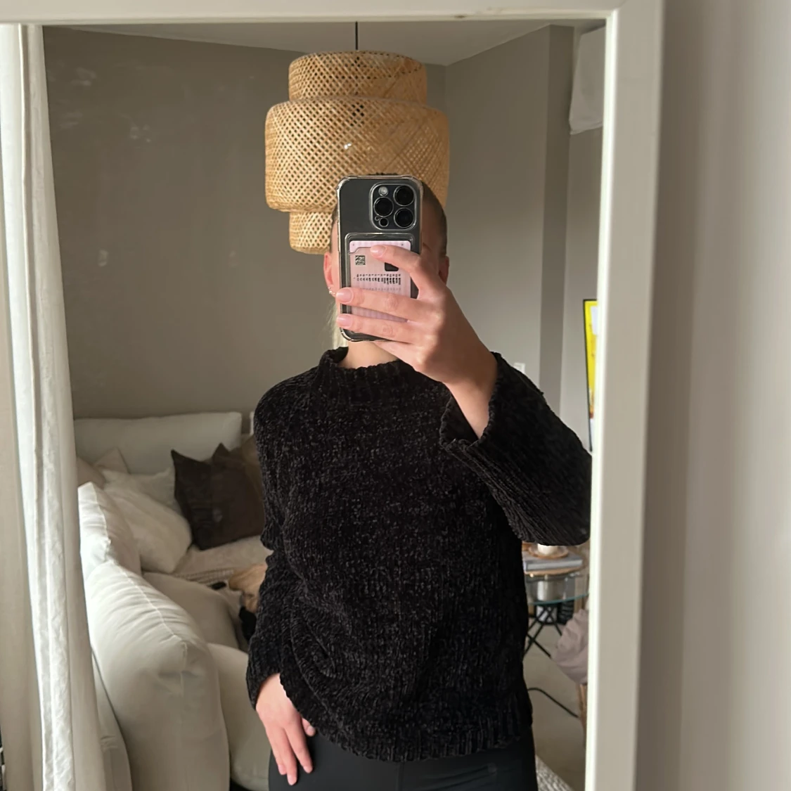 Stickad mjuk tröja från Gina Tricot  - 90