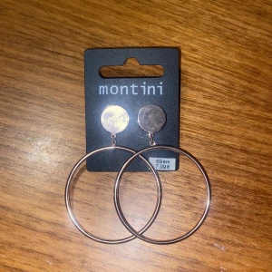 Örhängen  - Säljer dessa guldiga örhängen frpn urochpenn, aldrig använda men tvättas innan leverans (fake guld) står ej för frakten, kostnad är 20kr plus frakt! 