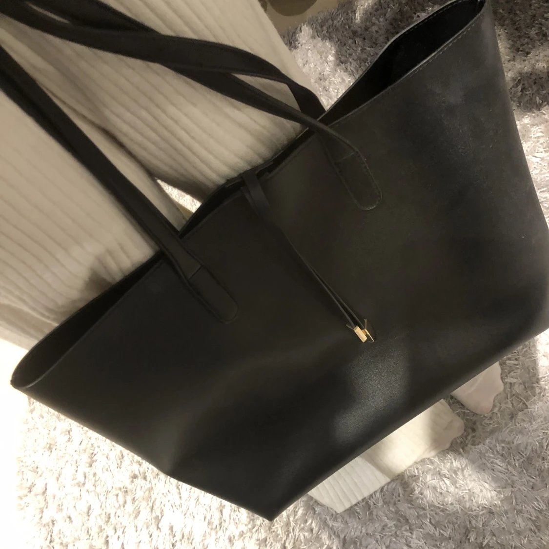 Stor svart väska - 91